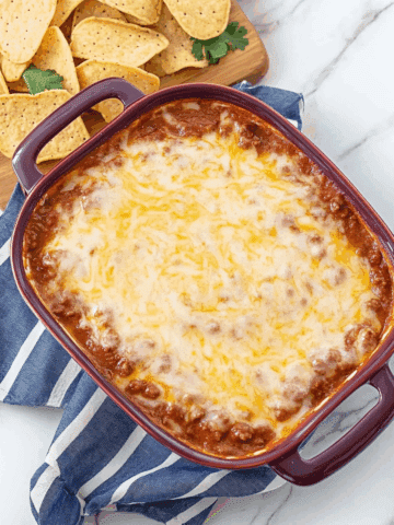 3-Ingredient Chili Cheese Dip
