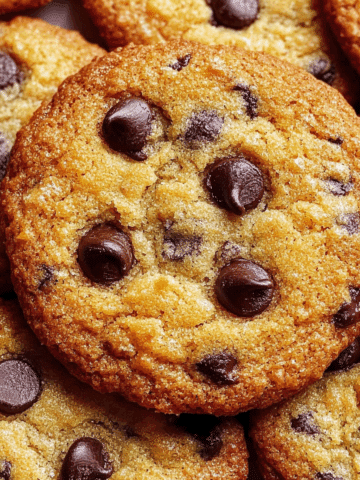 Almond Flour Chocolate Chip Cookies