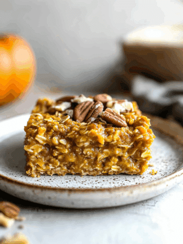 Baked Pumpkin Oatmeal