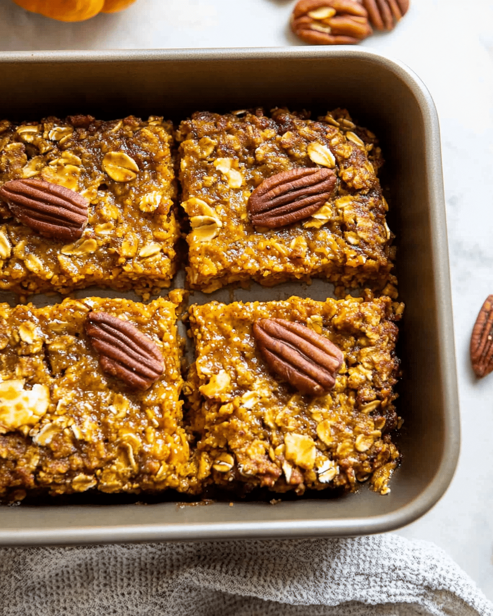 Baked Pumpkin Oatmeal