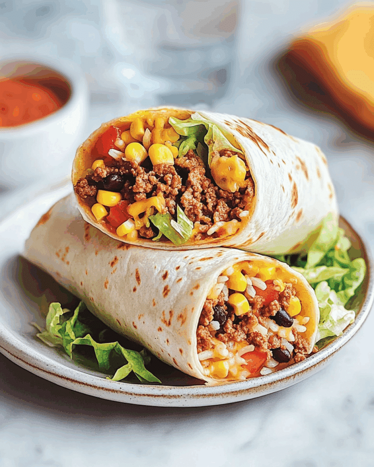 Beef Burritos