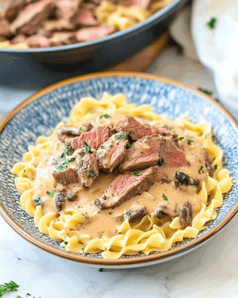 Easy Beef Stroganoff