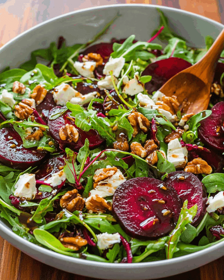 Beet Salad with Balsamic Vinaigrette
