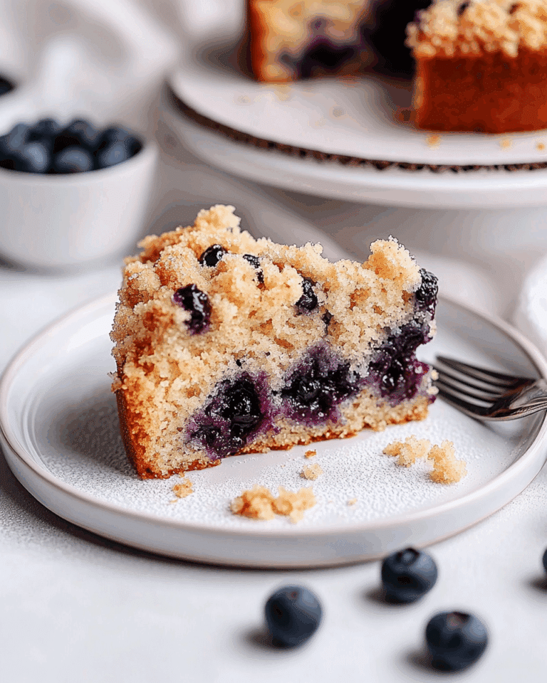 Best Blueberry Crumb Cake