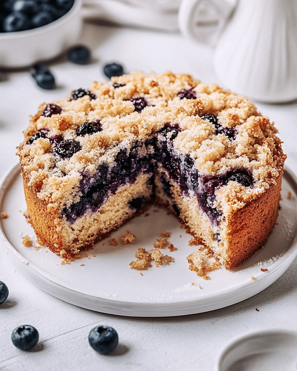 Best Blueberry Crumb Cake