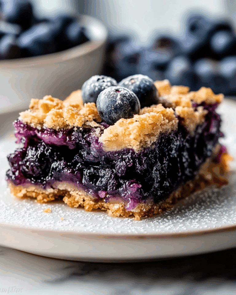 Blueberry Pie Bars