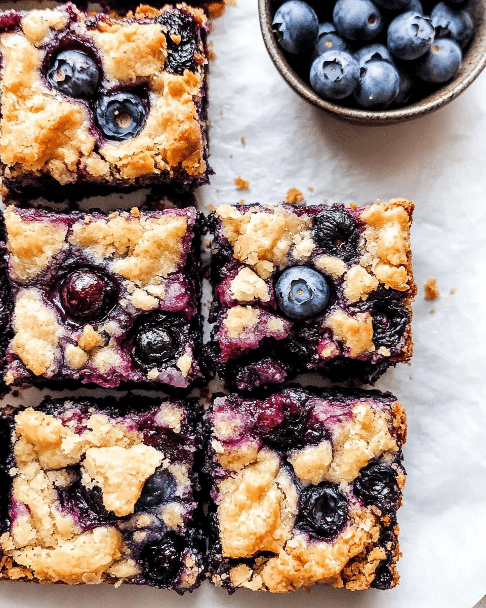 Blueberry Pie Bars