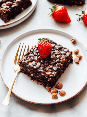 Brownie Chocolate Baked Oats