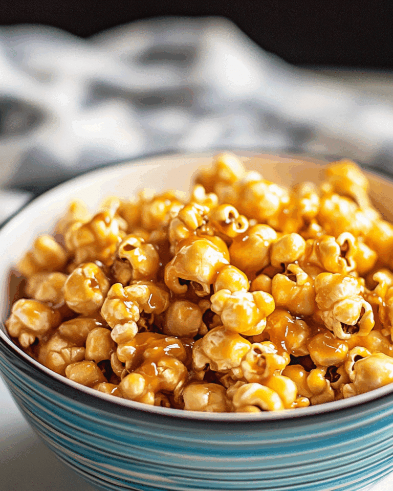Caramel Corn Recipe