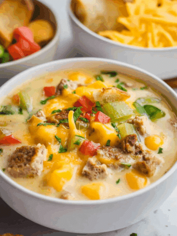 Cheeseburger Soup