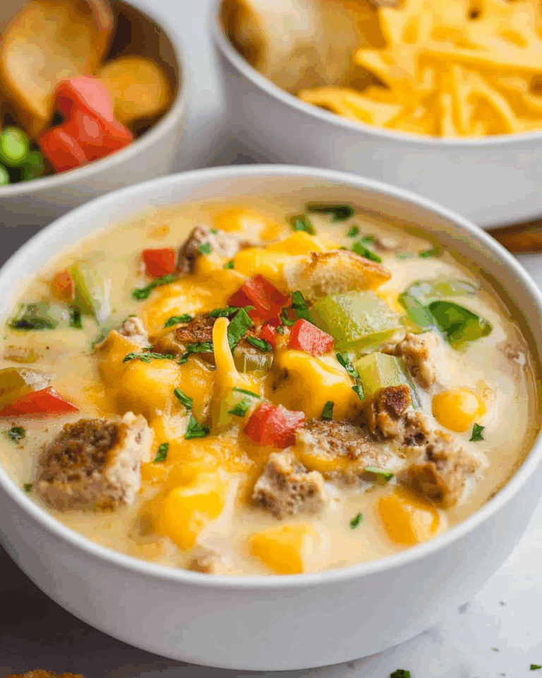Cheeseburger Soup