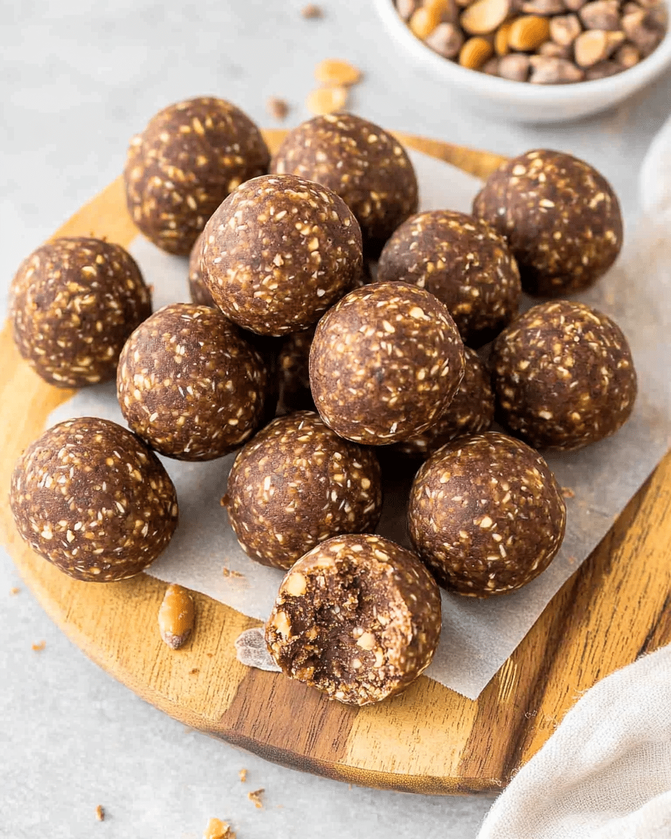 Chocolate Peanut Butter Protein Balls