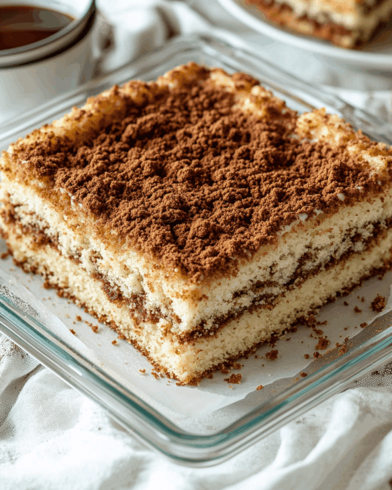 Classic Coffee Cake Recipe