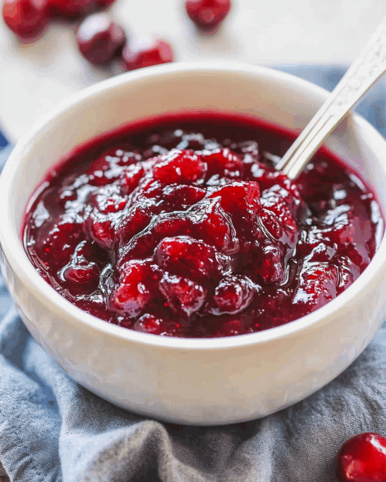 Easy Cranberry Sauce