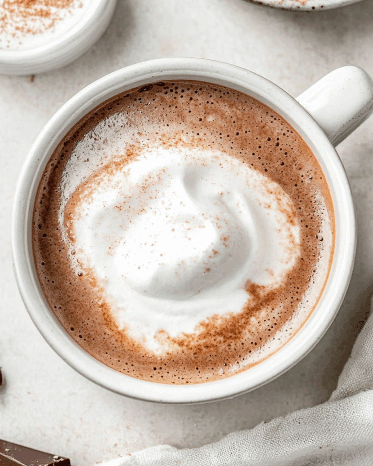 Dairy-Free Peppermint Hot Chocolate