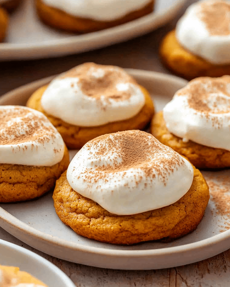 Frosted Pumpkin Cookies