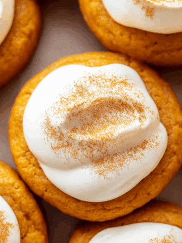 Frosted Pumpkin Cookies
