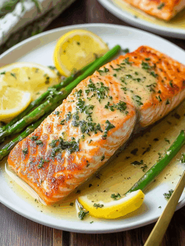 Garlic Butter Baked Salmon