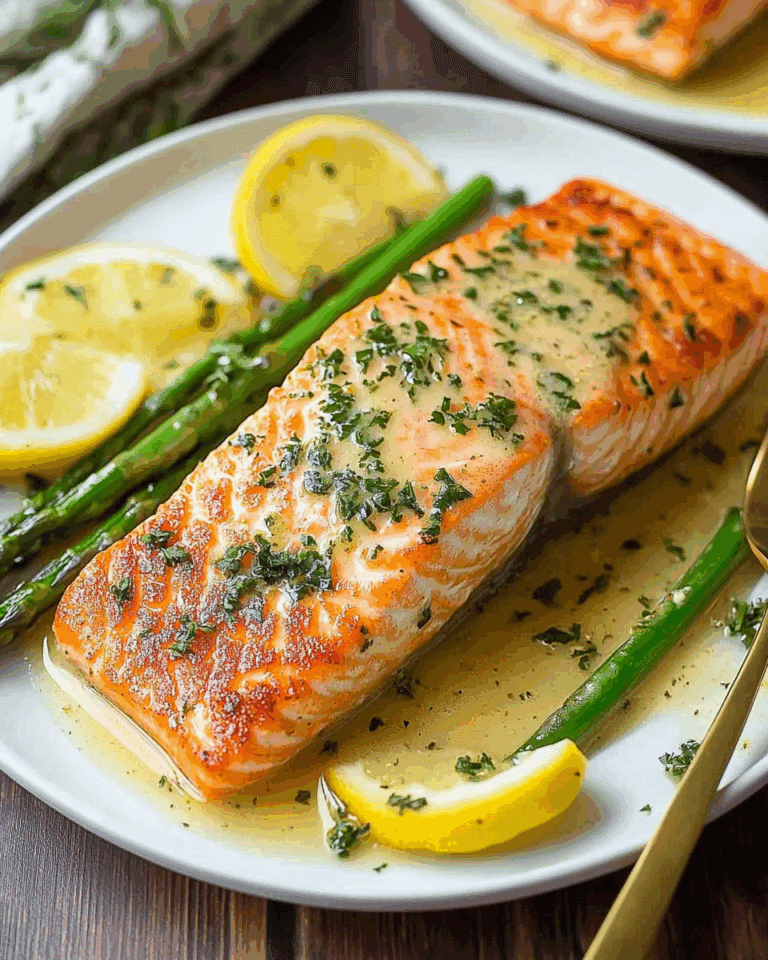 Garlic Butter Baked Salmon