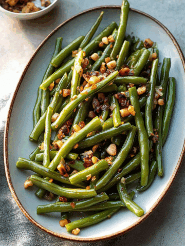 Garlic Sesame Green Beans