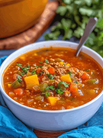 Hamburger Vegetable Soup