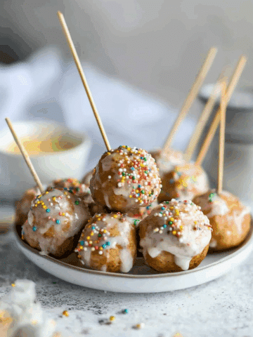 Healthy Cake Batter Bites