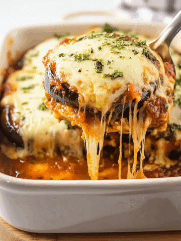 Keto Eggplant Parmesan