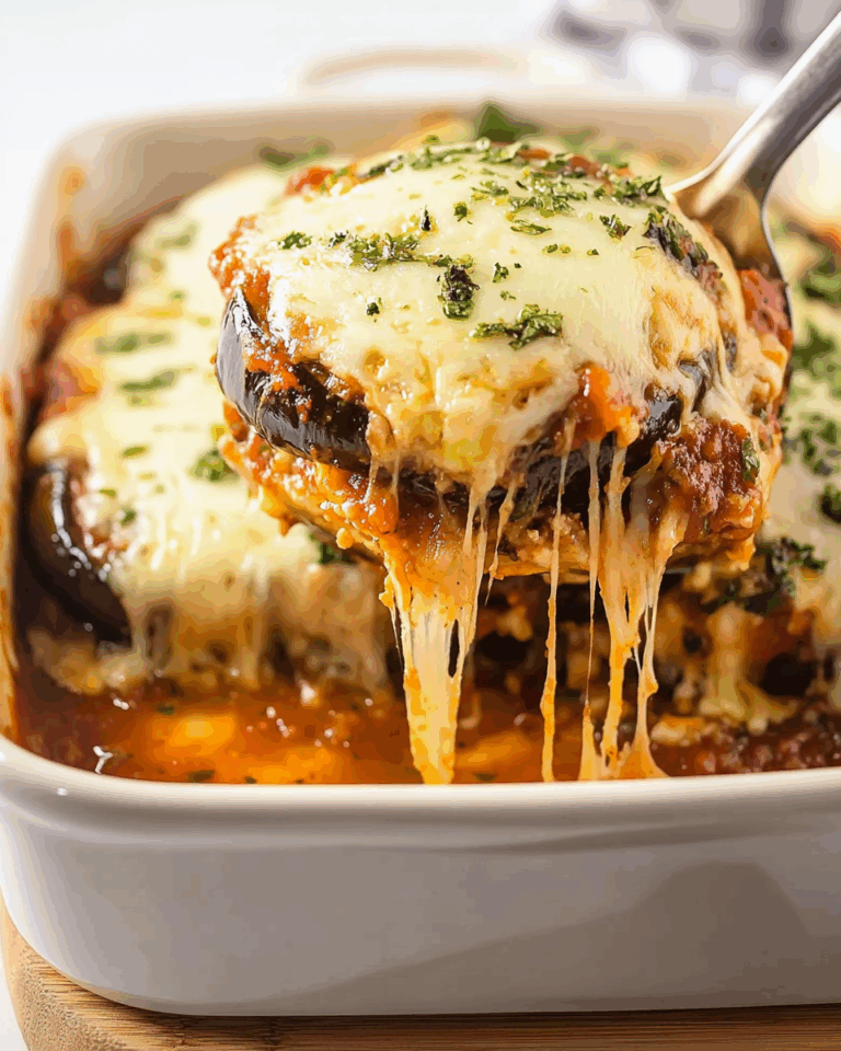 Keto Eggplant Parmesan