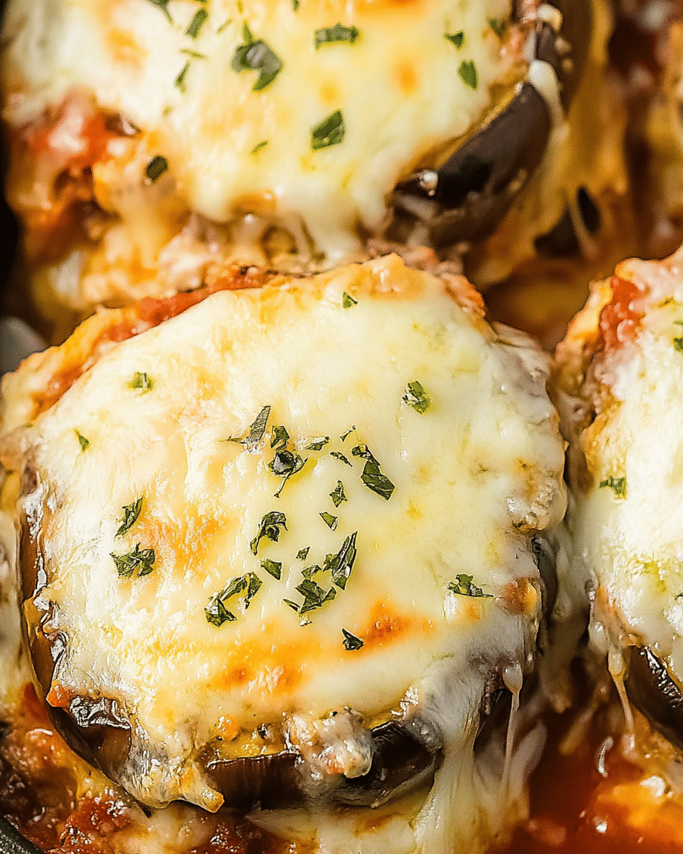 Keto Eggplant Parmesan