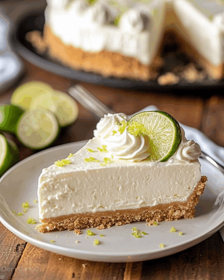 Key Lime No-Bake Cheesecake