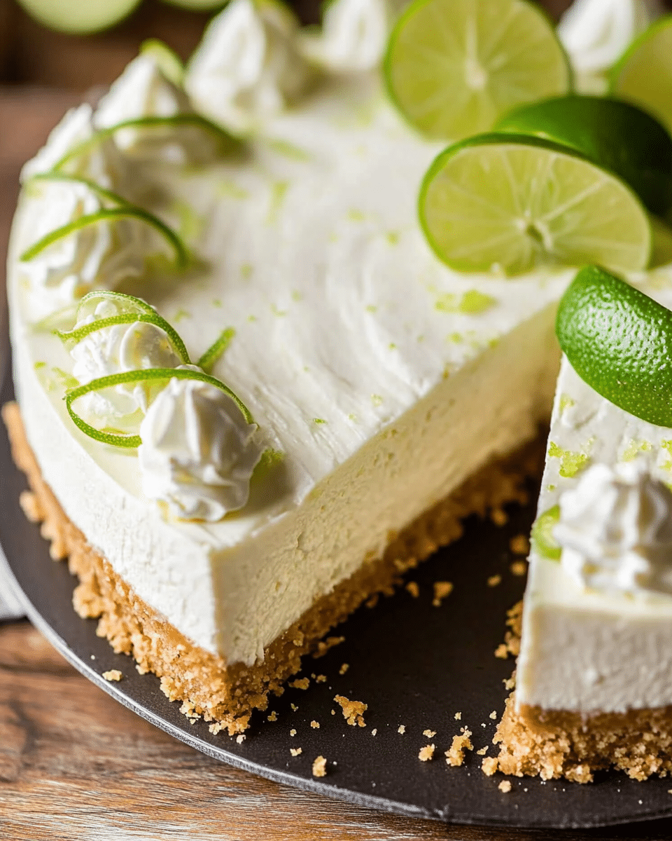 Key Lime No-Bake Cheesecake