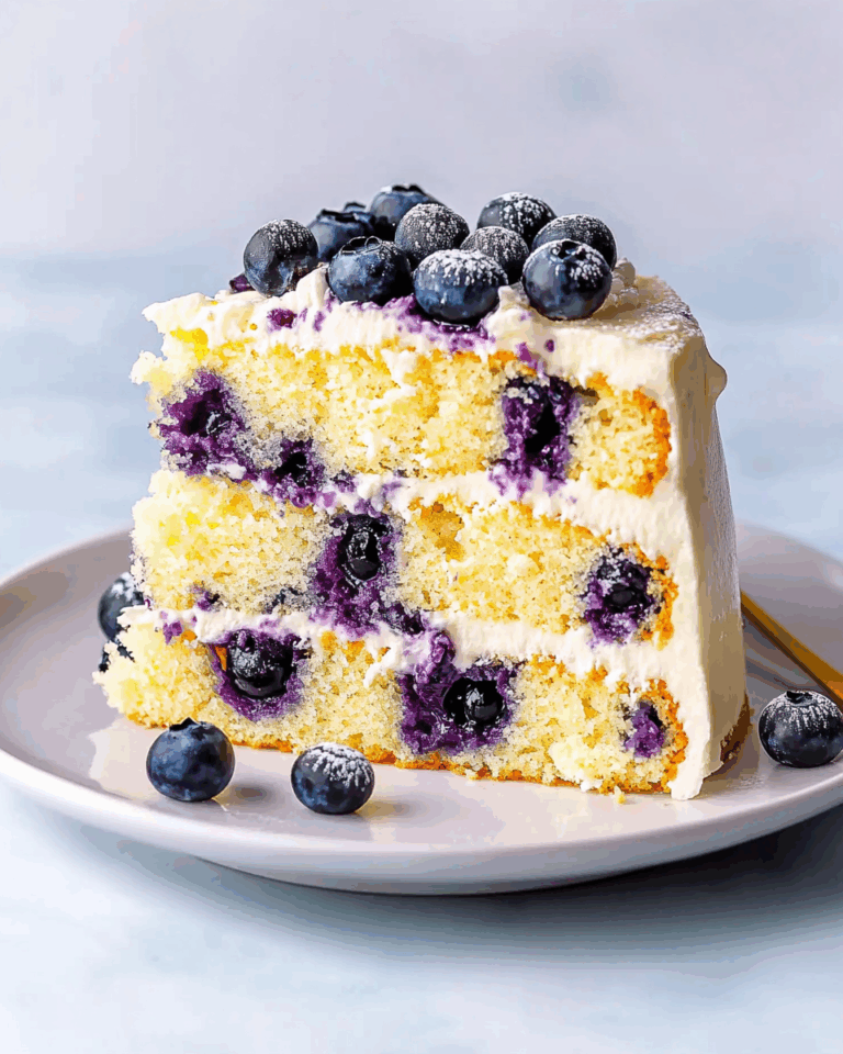 Lemon Blueberry Cake