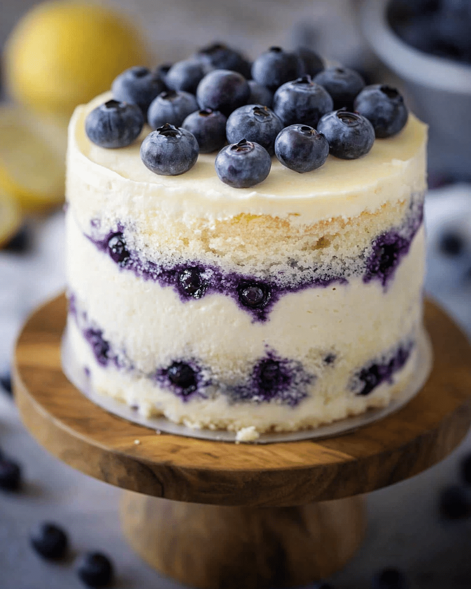 Lemon Blueberry Cake