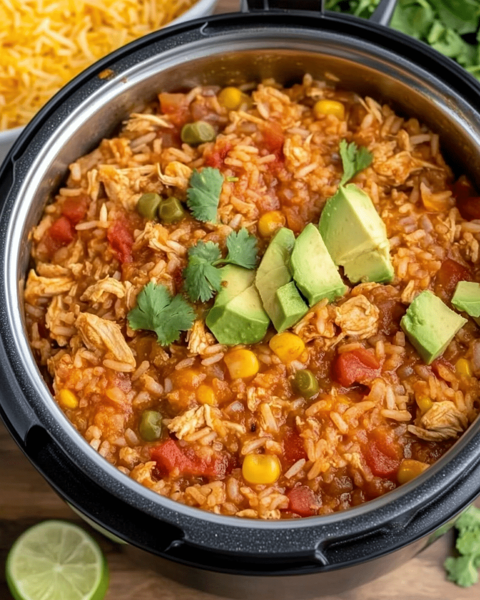 Instant Pot Mexican Chicken Rice