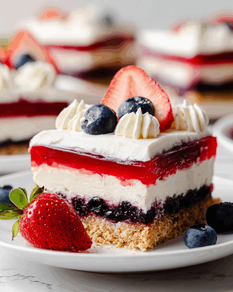 No Bake Berry Delight
