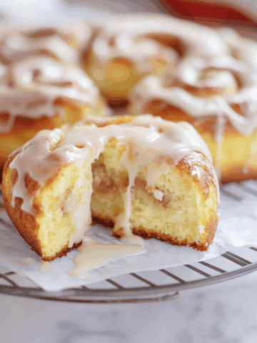 No-Yeast Cinnamon Rolls