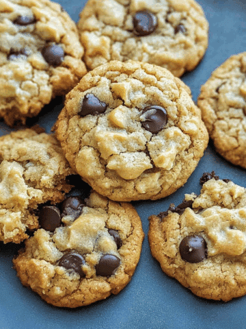 Peanut Butter Banana Cookies