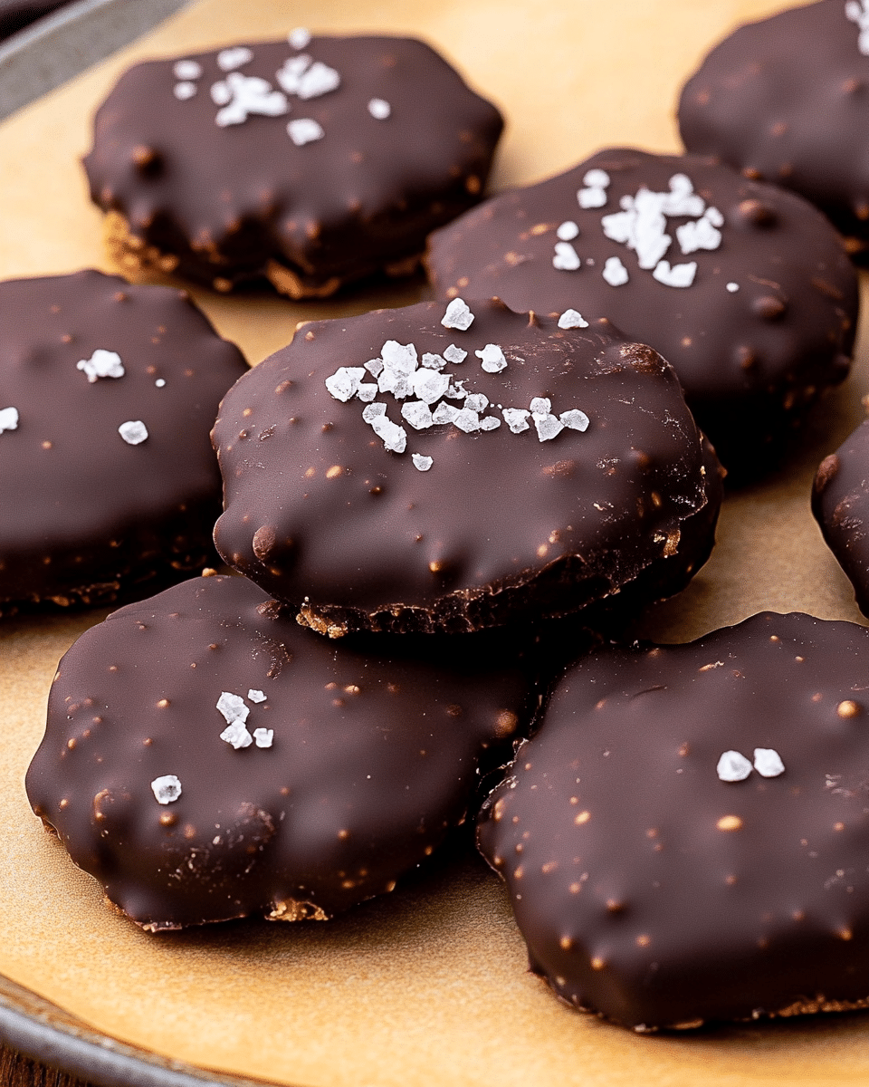 Peanut Butter Chocolate Clusters