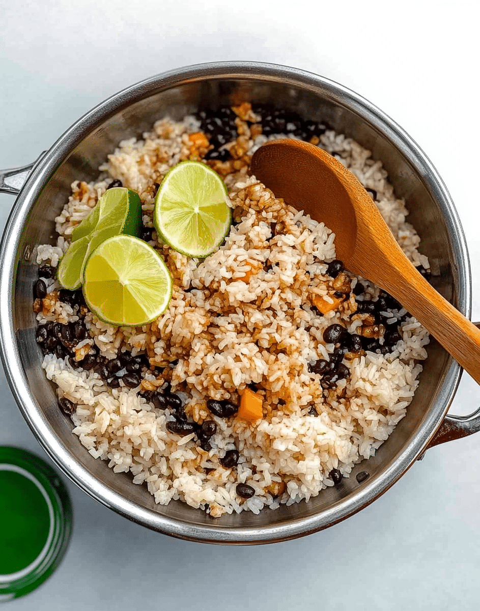 Rice and Black Bean Burrito