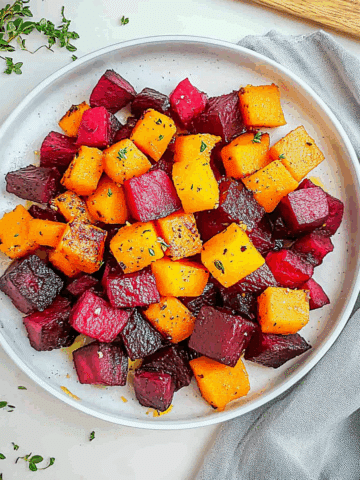 Roasted Beets and Butternut Squash