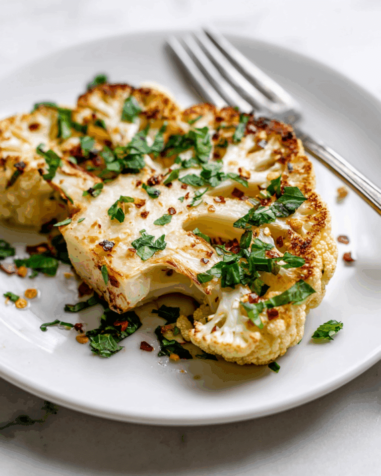Roasted Cauliflower Steaks