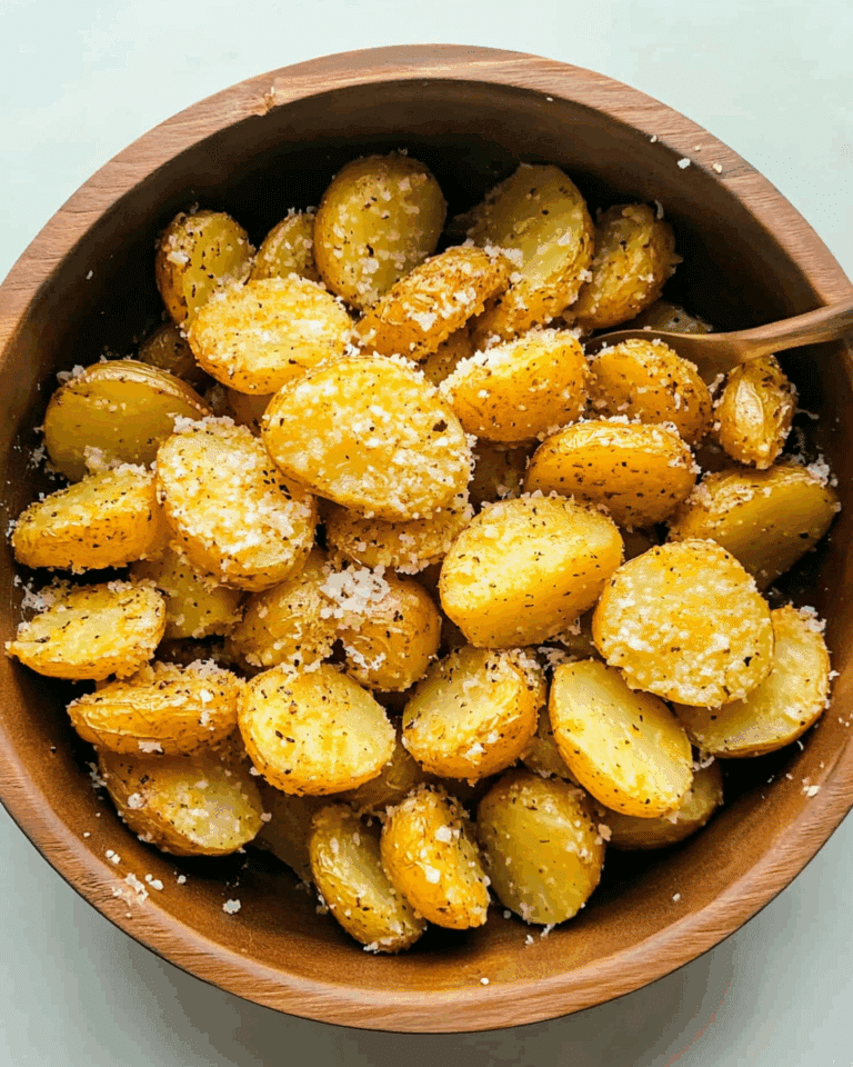 Roasted Garlic Parmesan Potatoes