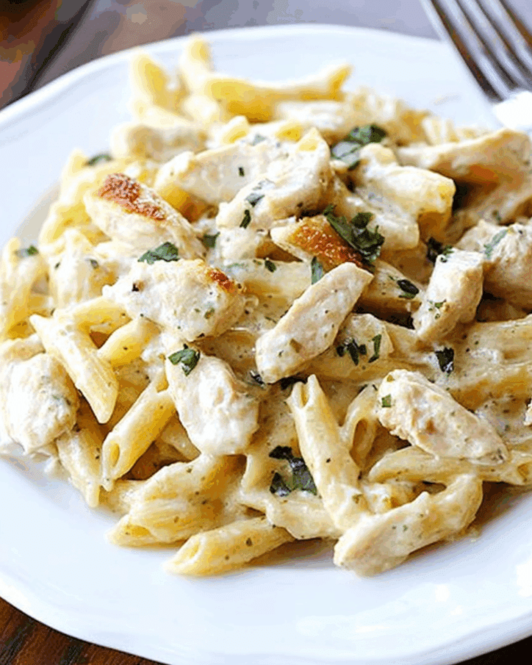 Salsa Verde Chicken Pasta
