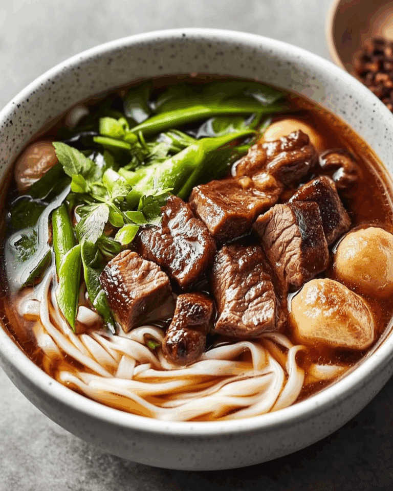 Slow-Cooker Thai Beef Noodle Soup