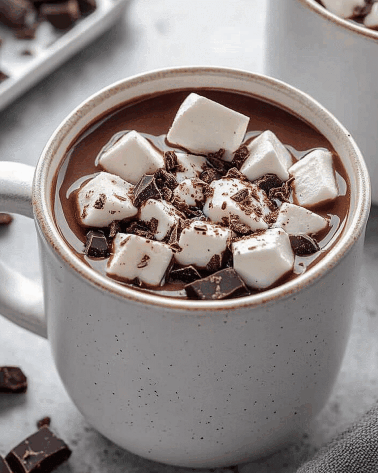 Thick Italian Hot Chocolate