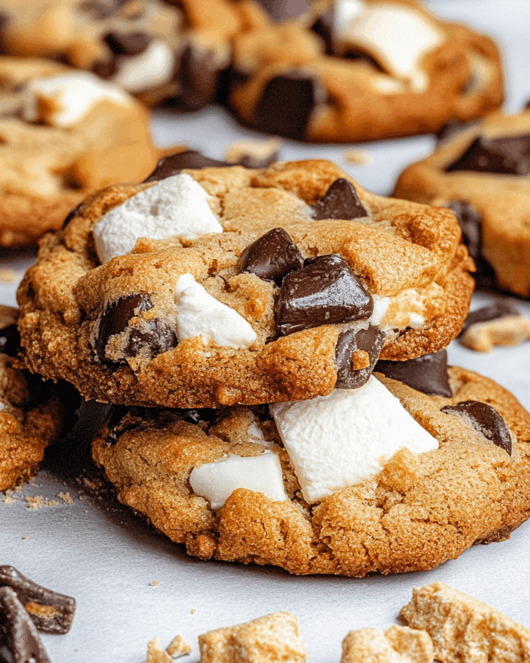 Vegan S mores Cookies