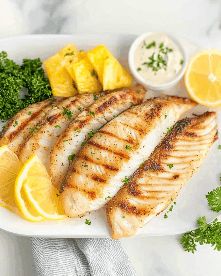 6-Minute Grilled Tilapia