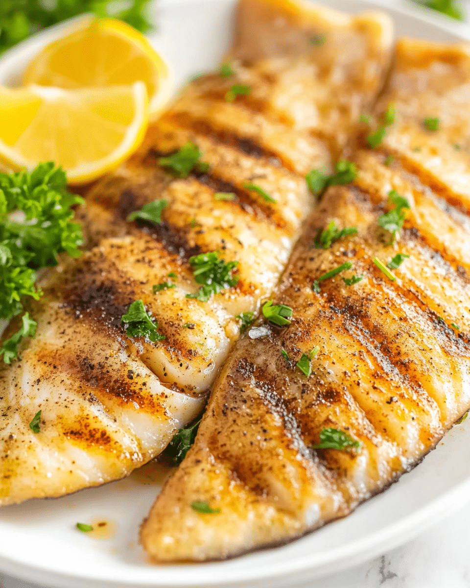 6-Minute Grilled Tilapia