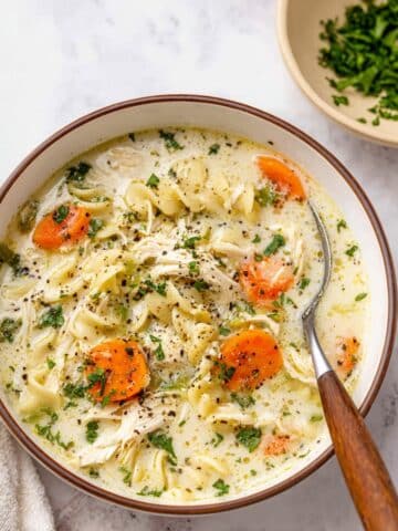 Lemon Chicken Orzo Soup Recipe