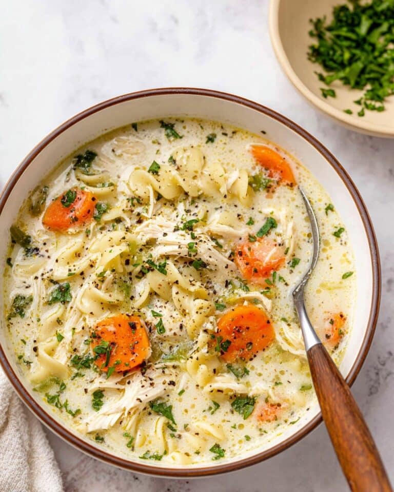 Lemon Chicken Orzo Soup Recipe